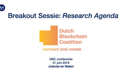 Mijn Onderzoek naar Implementatie van Blockchain bij Bedrijven en Overheid – Dutch Blockchain Coalition